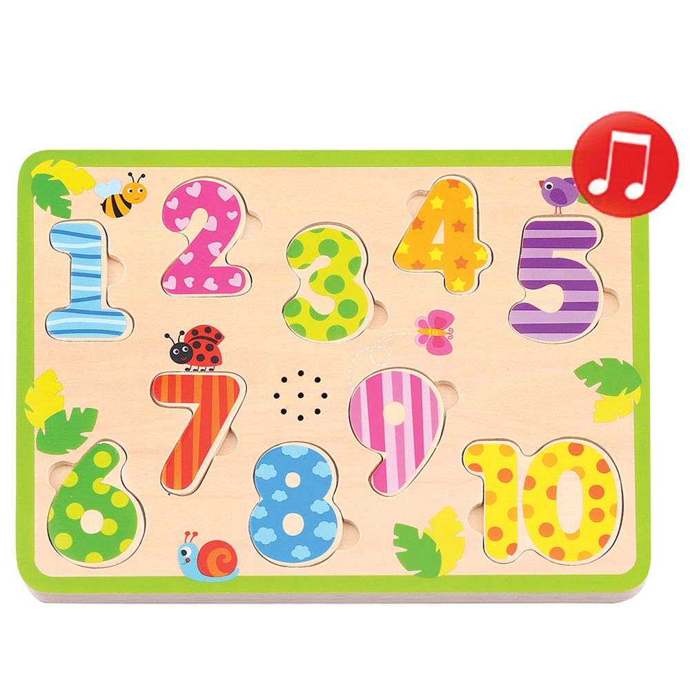 TookyToy, Музикален пъзел, Числата от 1 до 10