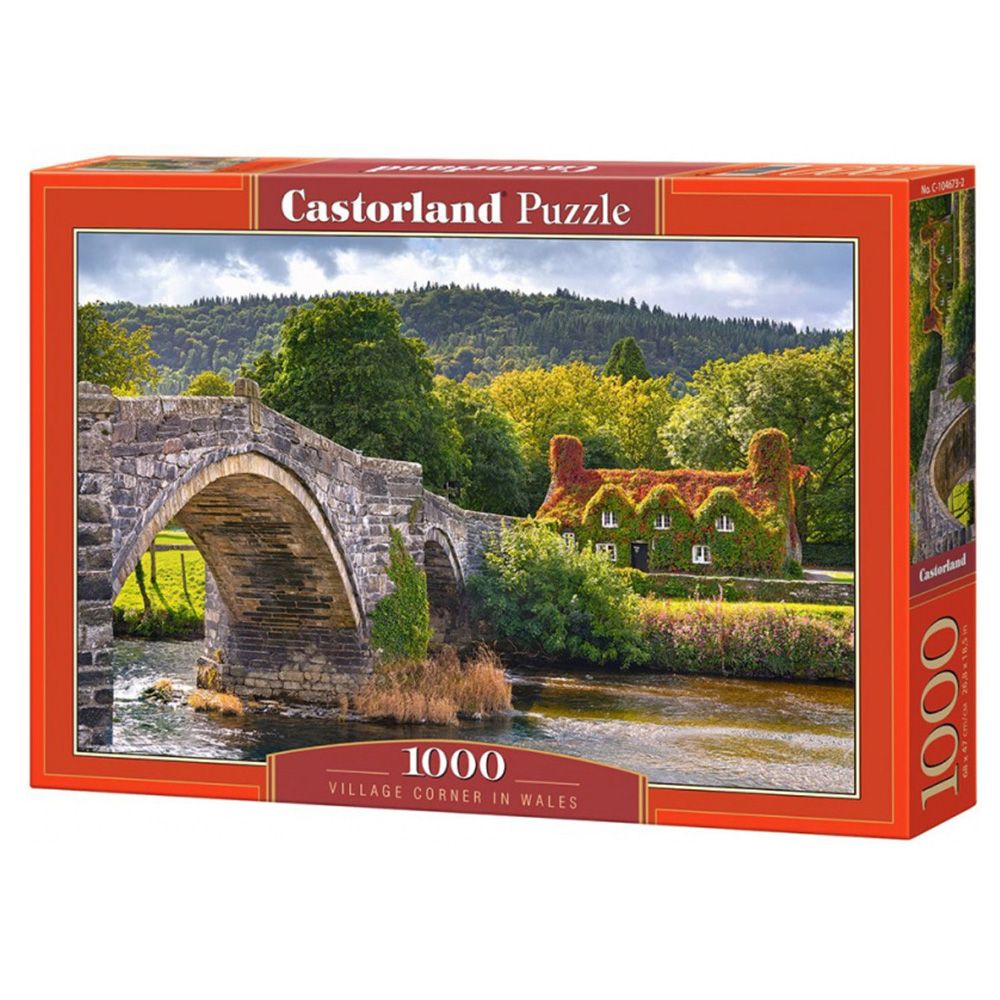 Castorland, Селски чар в Уелс, пъзел 1000 части