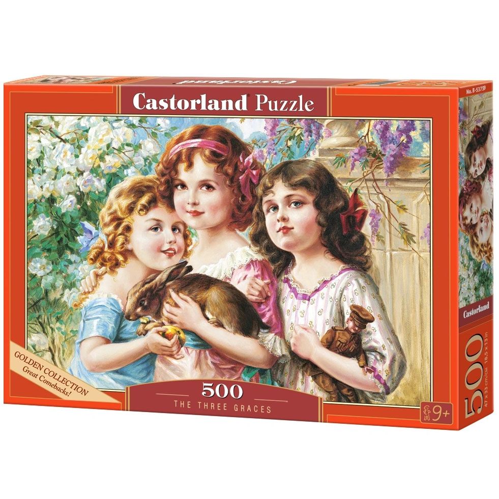 Castorland, Трите грации, пъзел 500 части