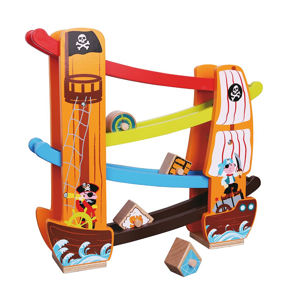 Lelin Toys, Дървено роли с геометрични форми, Пирати