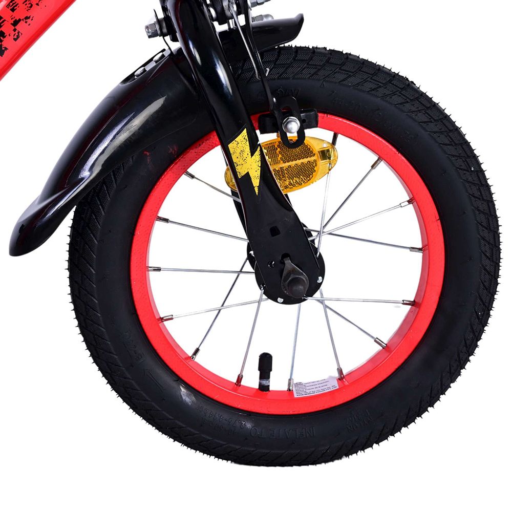 Детски велосипед с помощни колела, Дисни Колите II, 12 инча