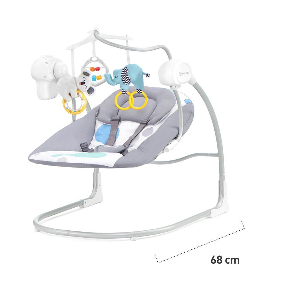 Шезлонг-люлка Minky, 2 в 1