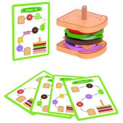 Дървена игра за нанизване, Направи сандвич