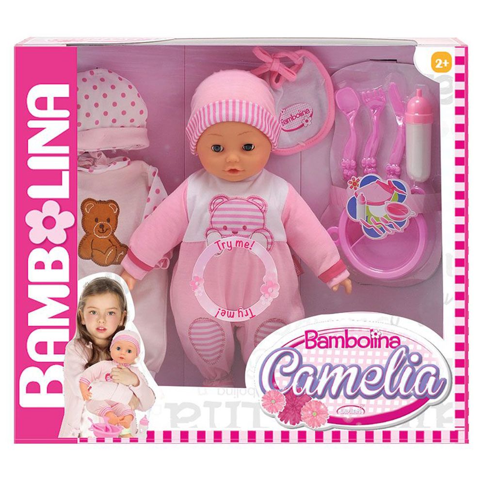 Bambolina, Говореща на български кукла-бебе, Камелия, Dimian