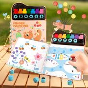 Книжка за рисуване с пръсти и печати