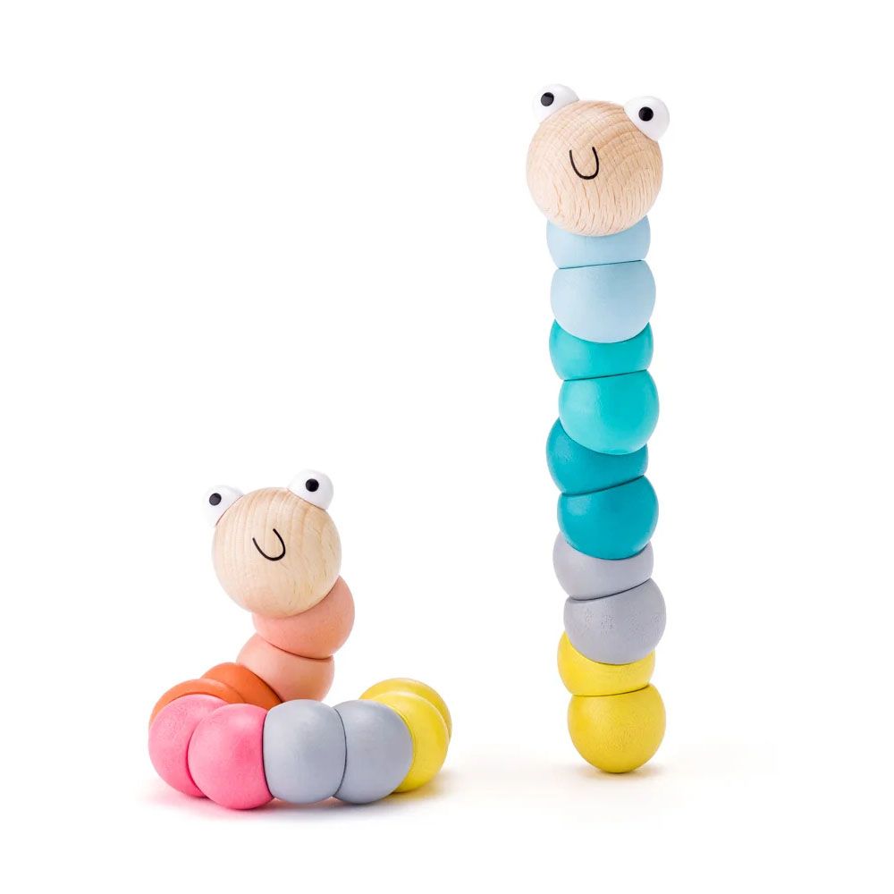 Дървена, усукваща се гъсеница