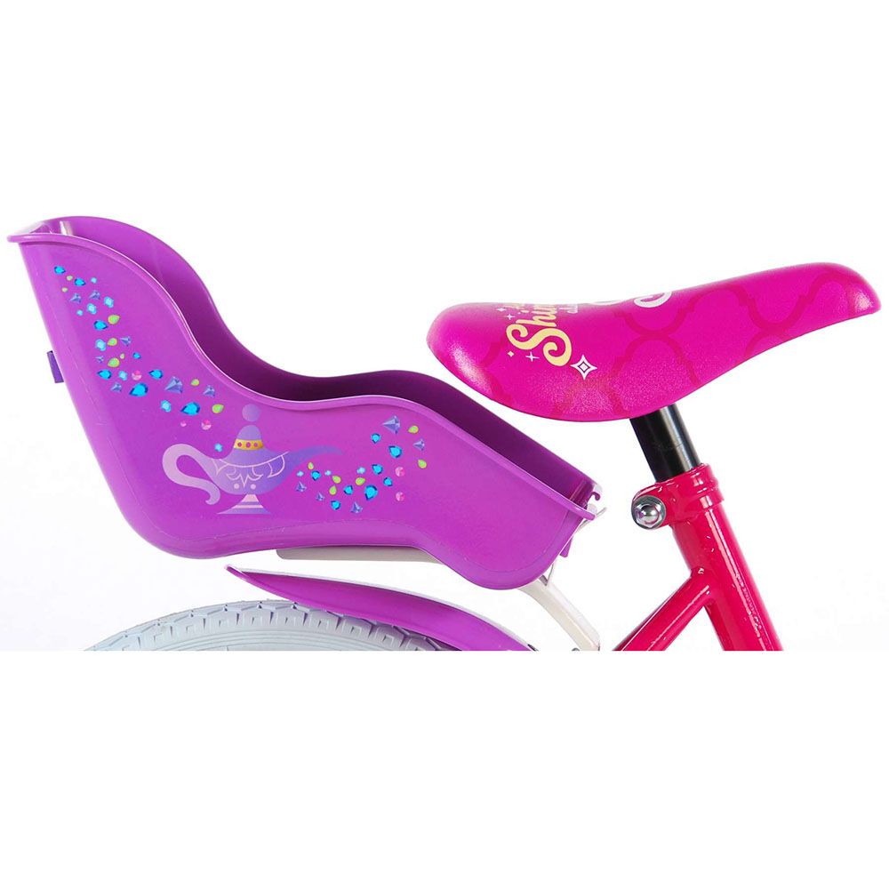 Детски велосипед с помощни колела, Shimmer & Shine, 16 инча