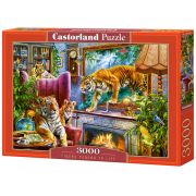 Тигрите оживяват, пъзел 3000 части