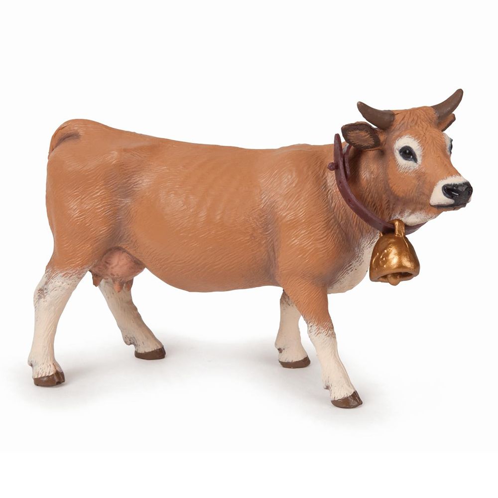 Ферма, Фигурка за игра и колекциониране, Крава Allgau, Papo