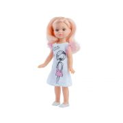 Мини кукла Елена с щампована рокличка, 21 см