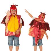 Детски театрален костюм, Червен дракон с криле