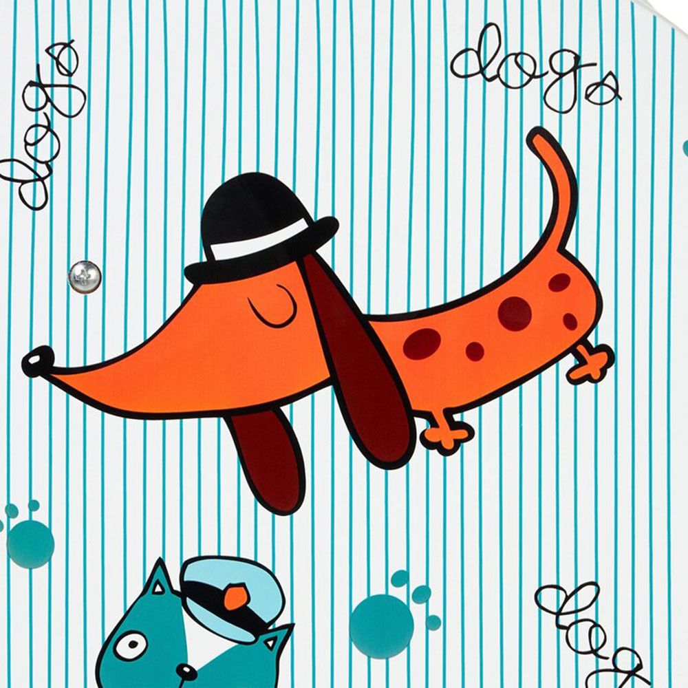 Детски стелаж-органайзер със 7 отделения, Dogo