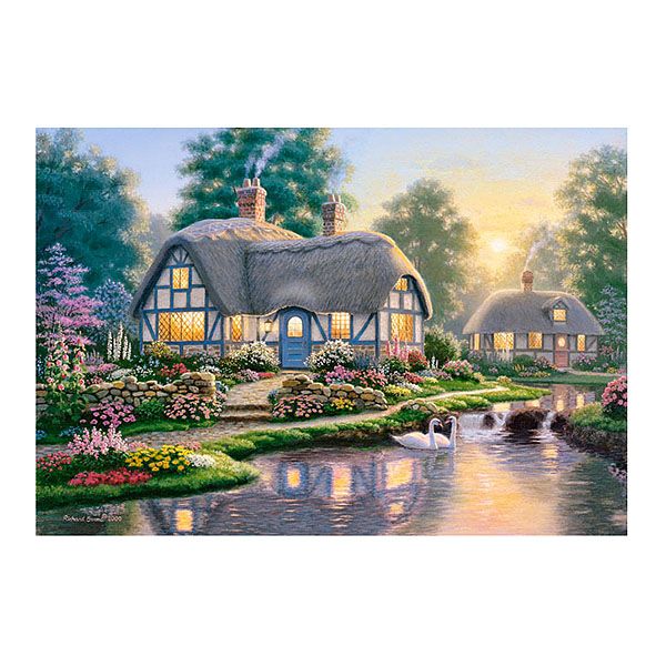 Castorland, Къща на пътеката, пъзел 1000 части