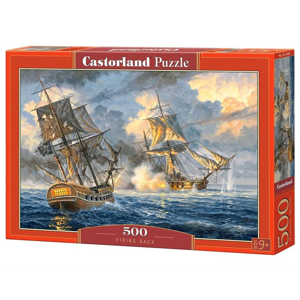 Castorland, Изстрелване обратно, пъзел 500 части