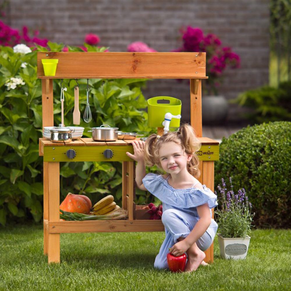 Дървена ЕКО кухня за градината, Розали