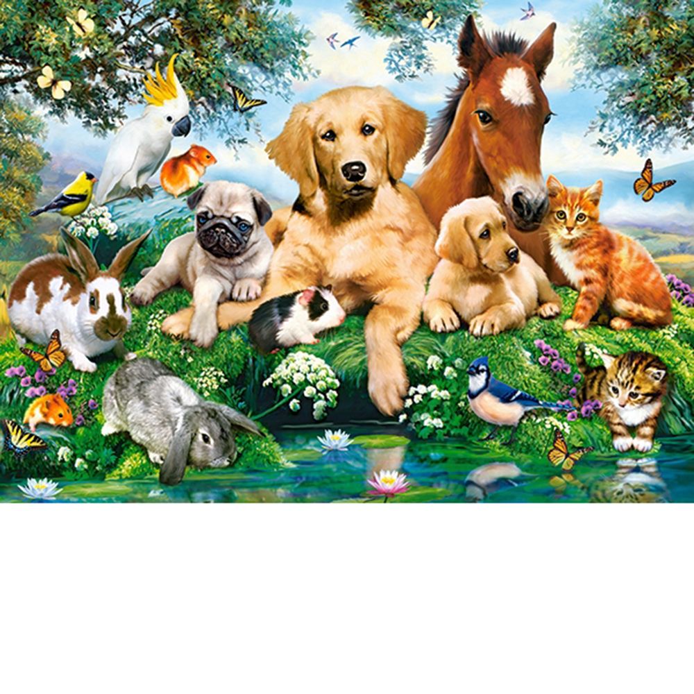 Летни приятели, пъзел 200 части