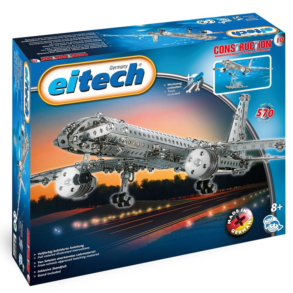 Eitech, Метален конструктор, Самолет, 570 части