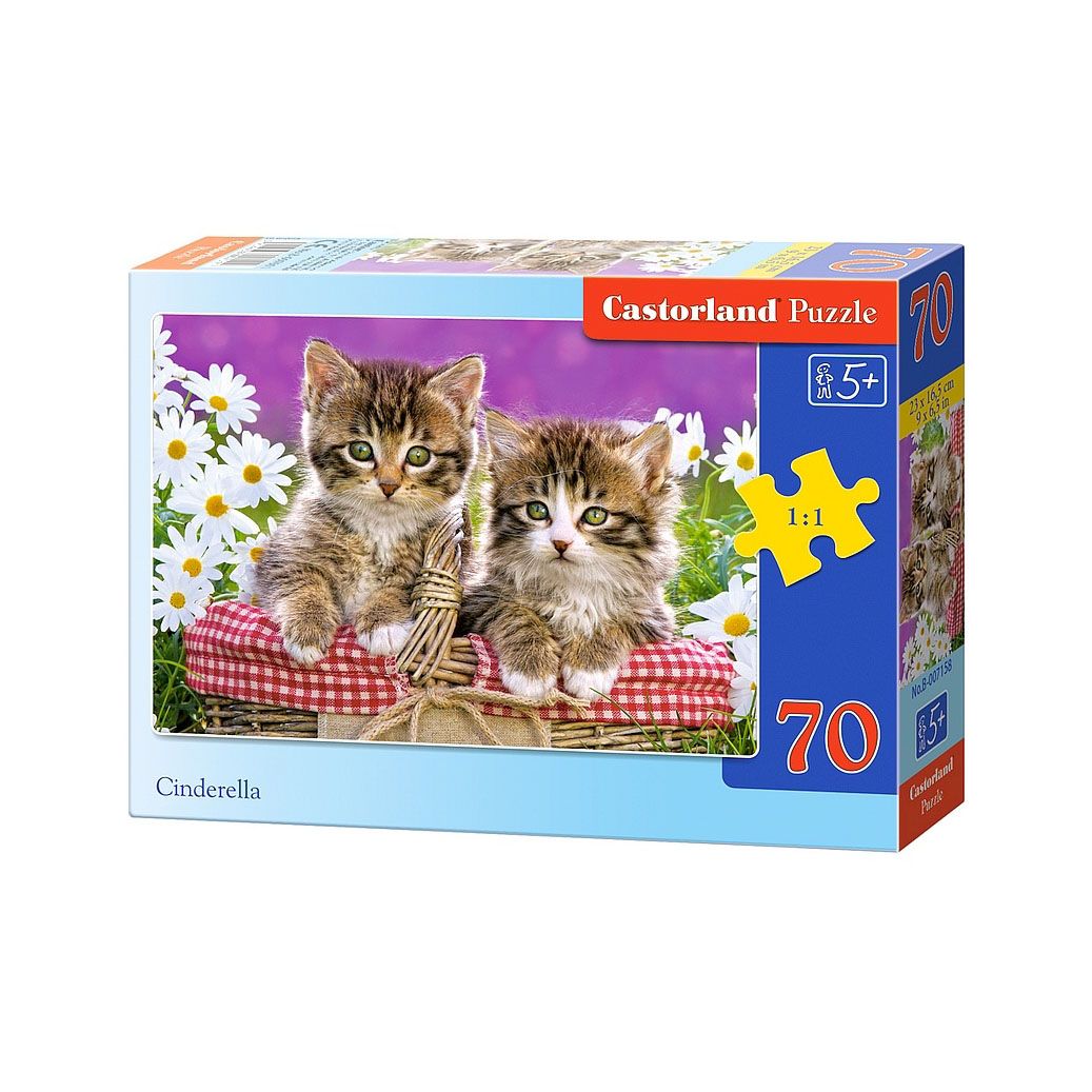 Castorland, Котета в кошничка, пъзел 70 чаcти