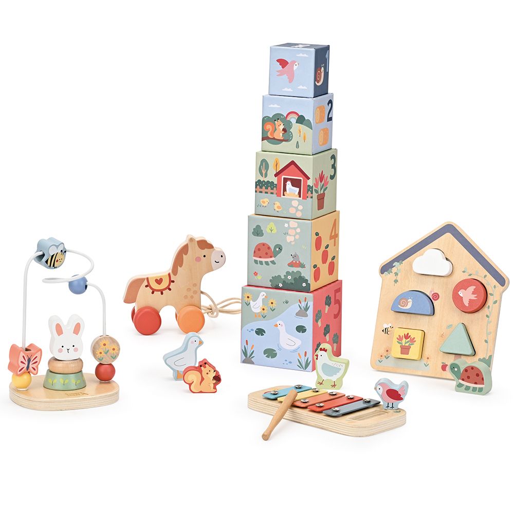 TookyToy, Образователна кутия „Играя и уча“ за деца от 12 до 18 месеца