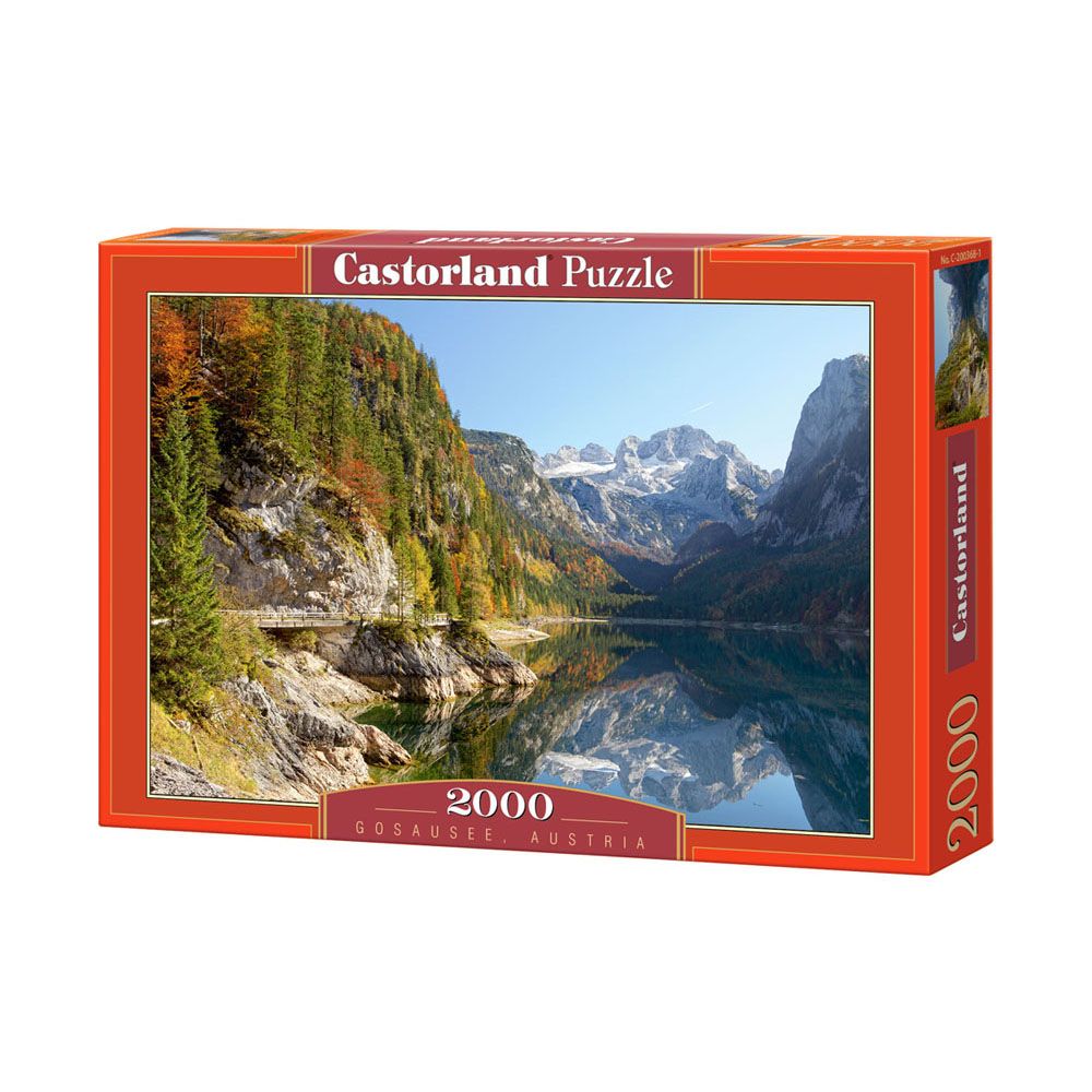 Castorland, Езерото Госау, Австрия, пъзел 2000 части
