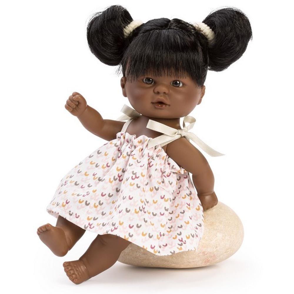 Bomboncin, Кукла-бебе Елси, негърче, 20 см, Asi