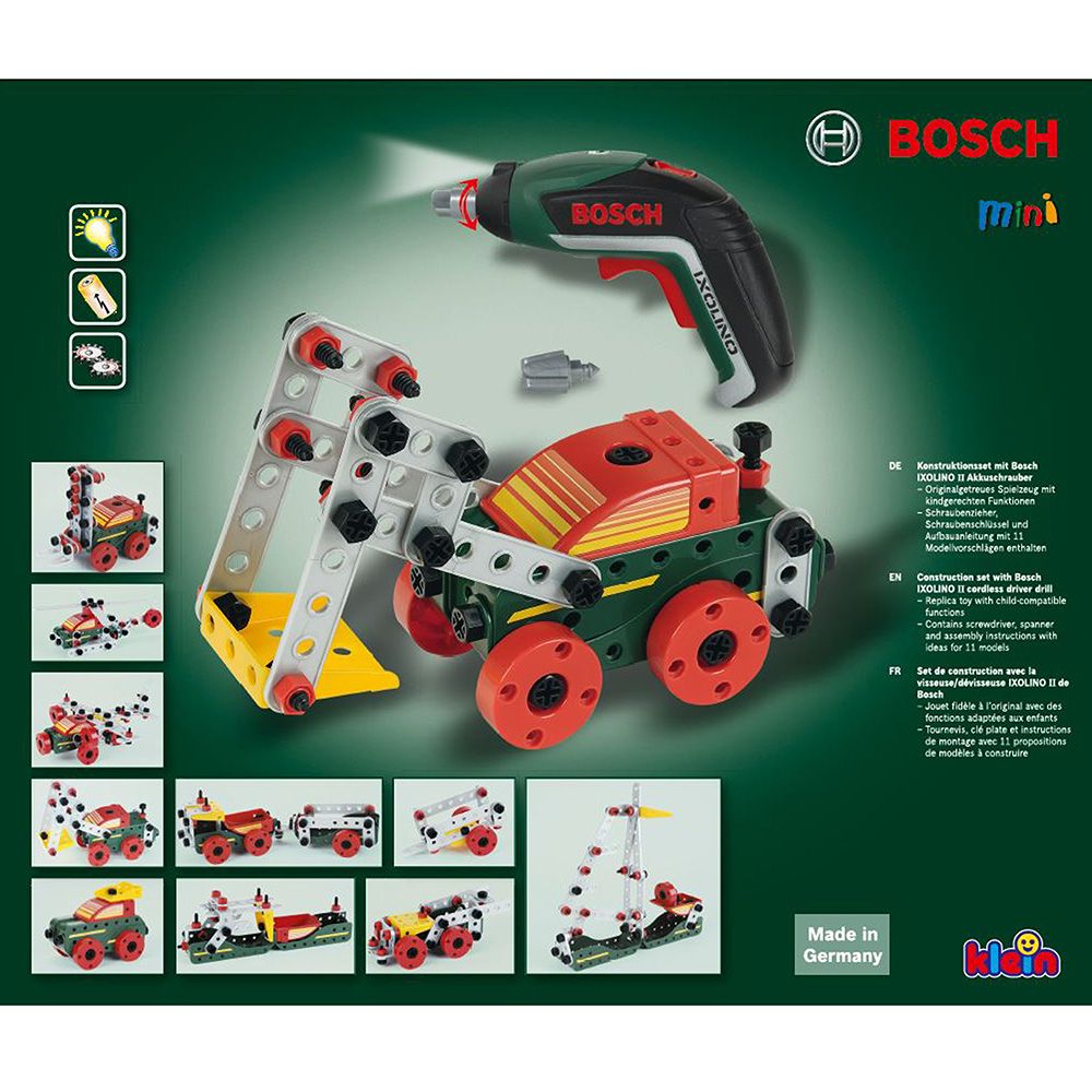 Bosch Mini, Детски конструктор Multitech  с винтоверт Ixolino, Theo Klein