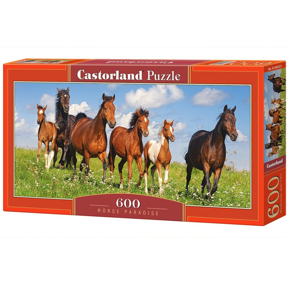 Castorland, Райско кътче, панорамен пъзел 600 части
