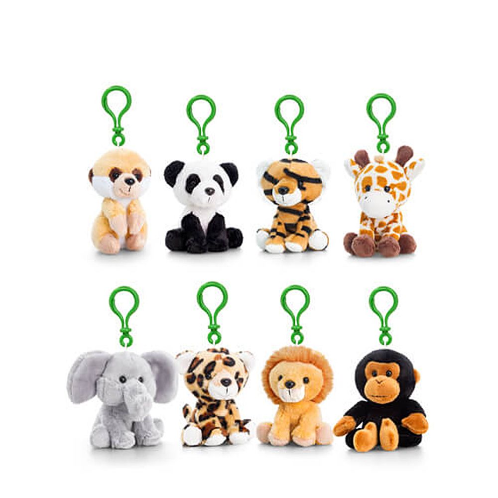 Плюшено жирафче с клипс за раница