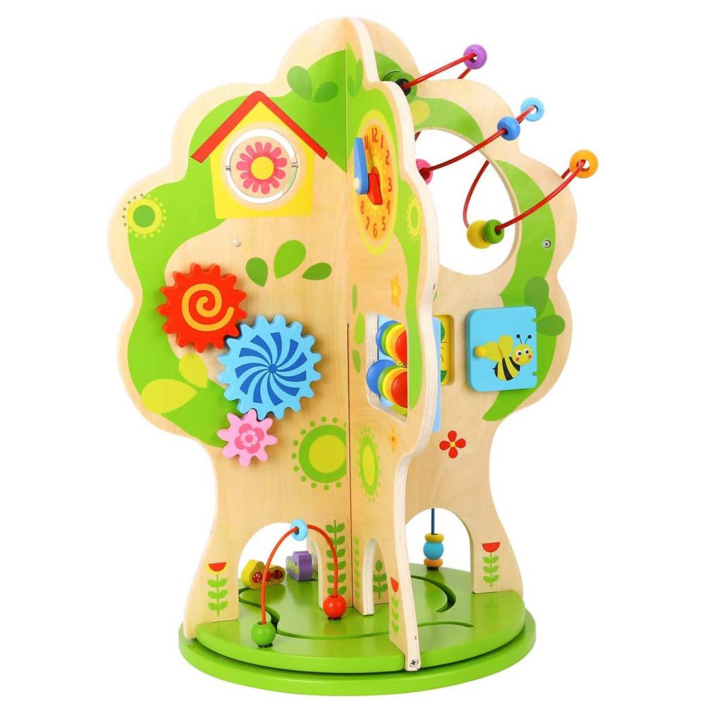 TookyToy, Дървено въртящо се дърво с активности