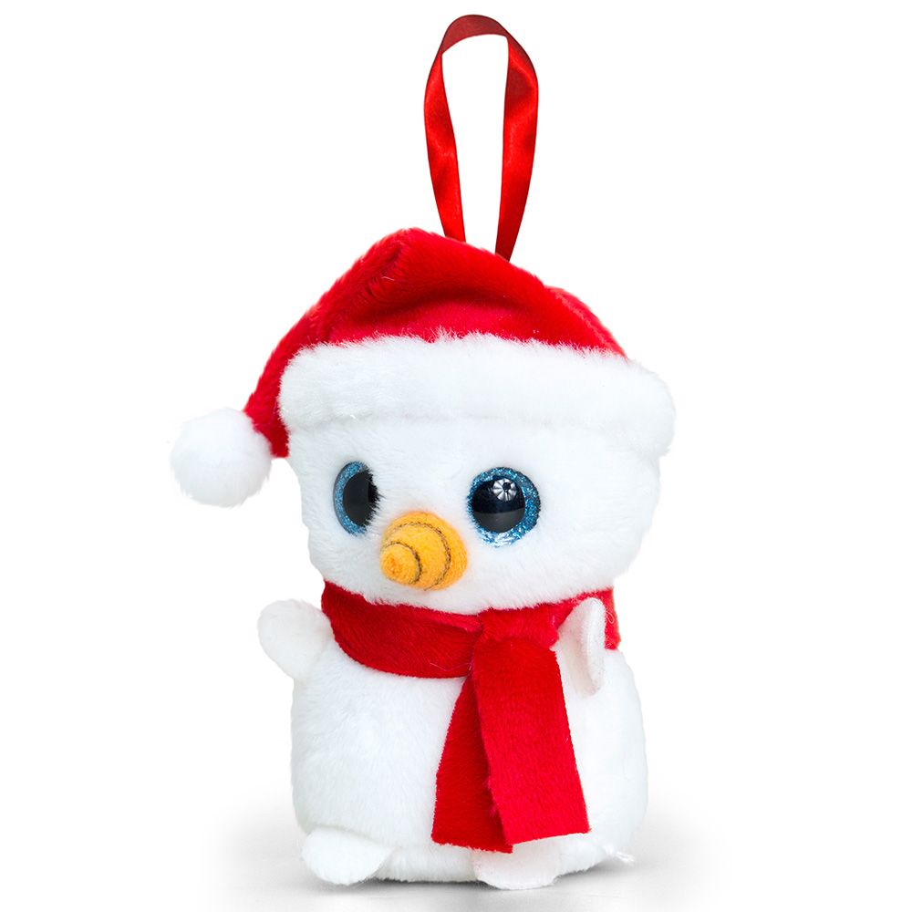 Мини мотсу, Плюшена играчка, Снежен човек, 10 см, Keel Toys