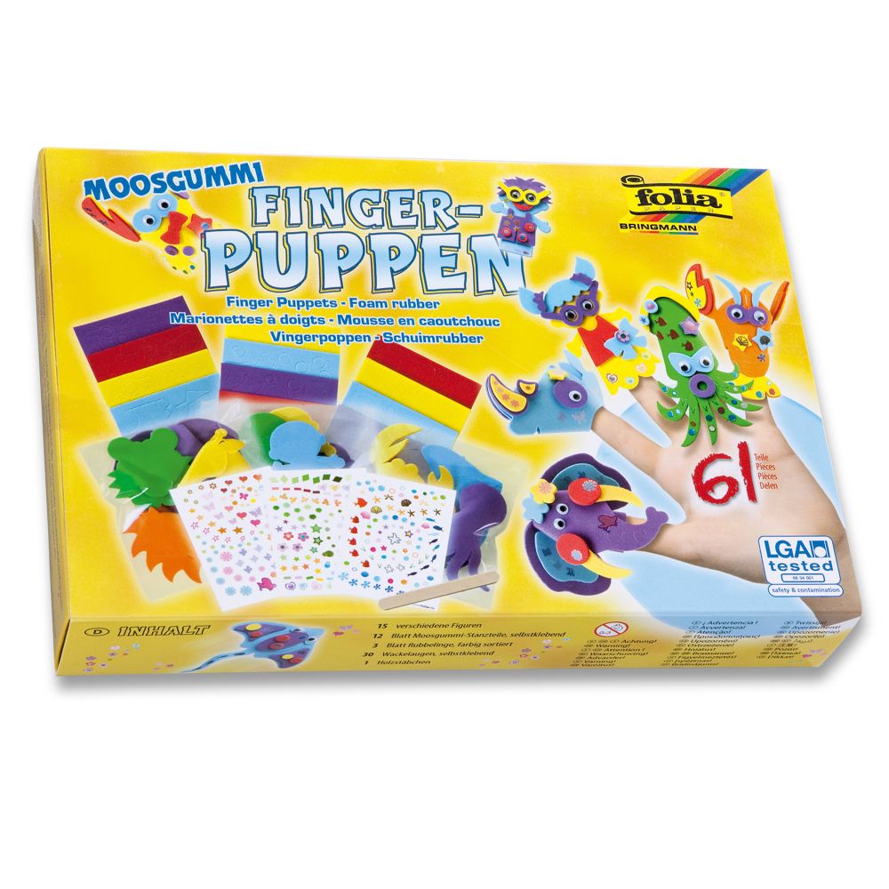 Folia Bringmann, Творчески комплект, Направи сам кукли за театър