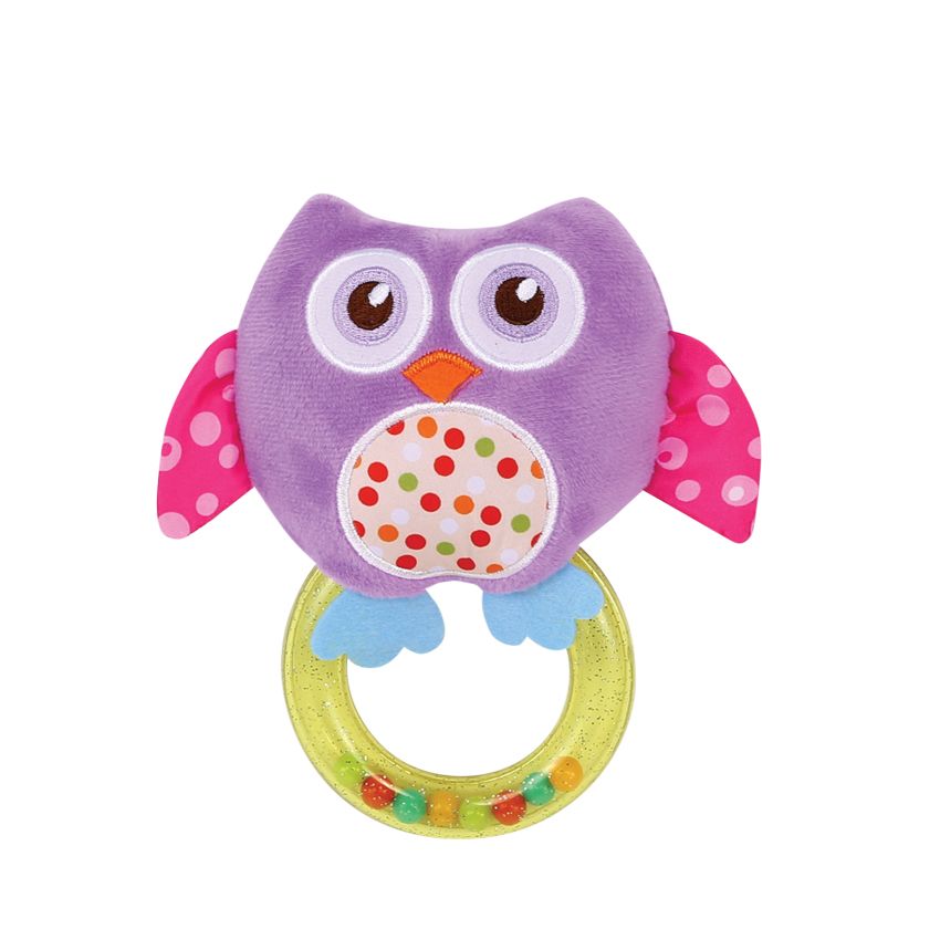 Lorelli toys, Дрънкалка кръг Лилаво Бухалче