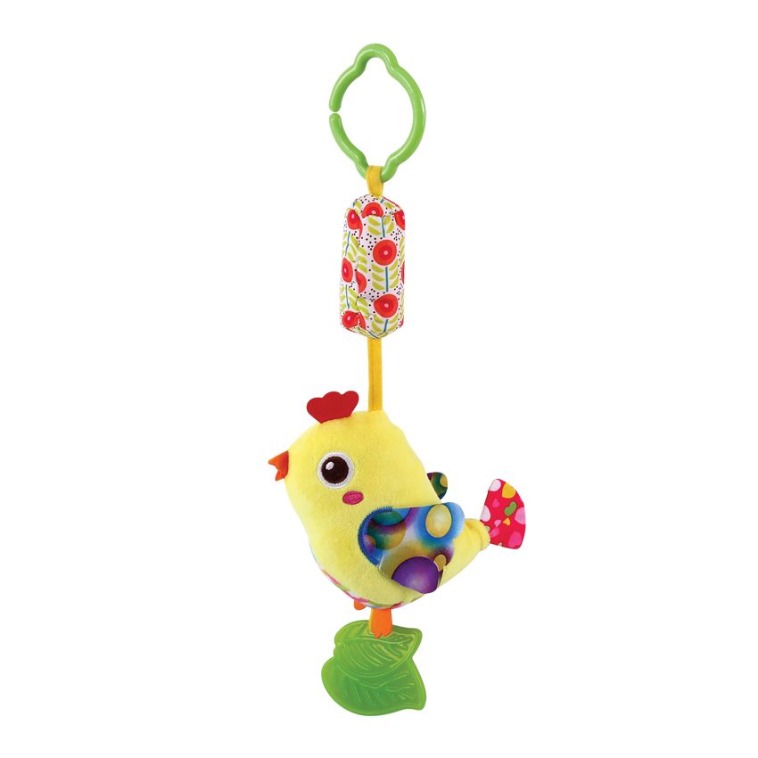 Lorelli toys, Дрънкалка с камбанка, Жълта птица