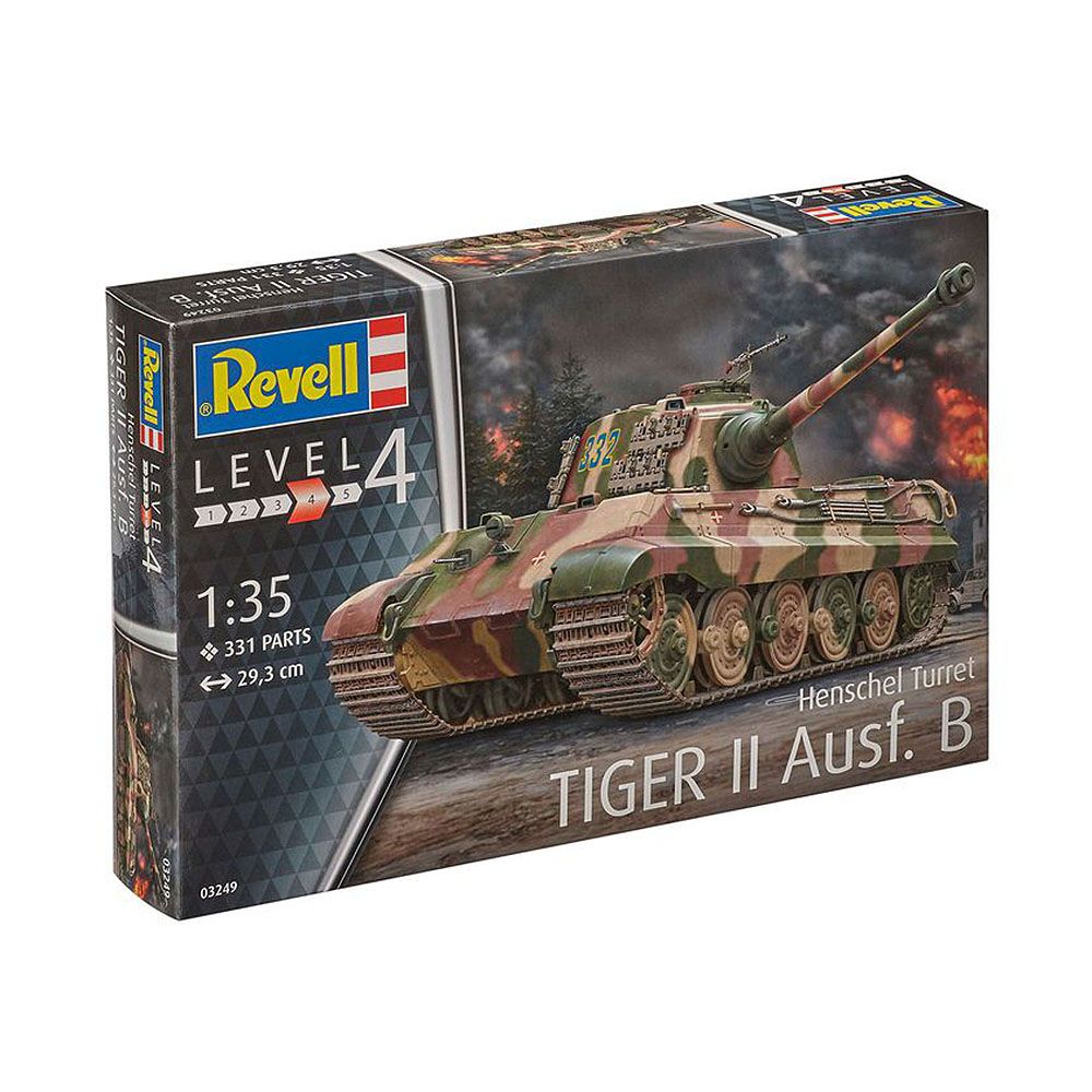 Сглобяем модел, Танк, Tiger II Ausf.B (Henschel Turret)