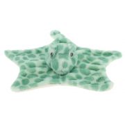 Екологична плюшена играчка, Бебешка играчка за гушкане, Костенурка с кърпичка