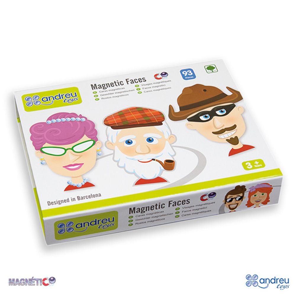 Andreu toys, Магнитни лица