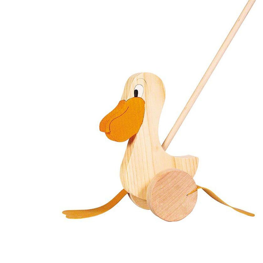 Goki, Дървена играчка за бутане, Пеликан