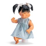 Кукла Чени, със синя рокля, 36 см