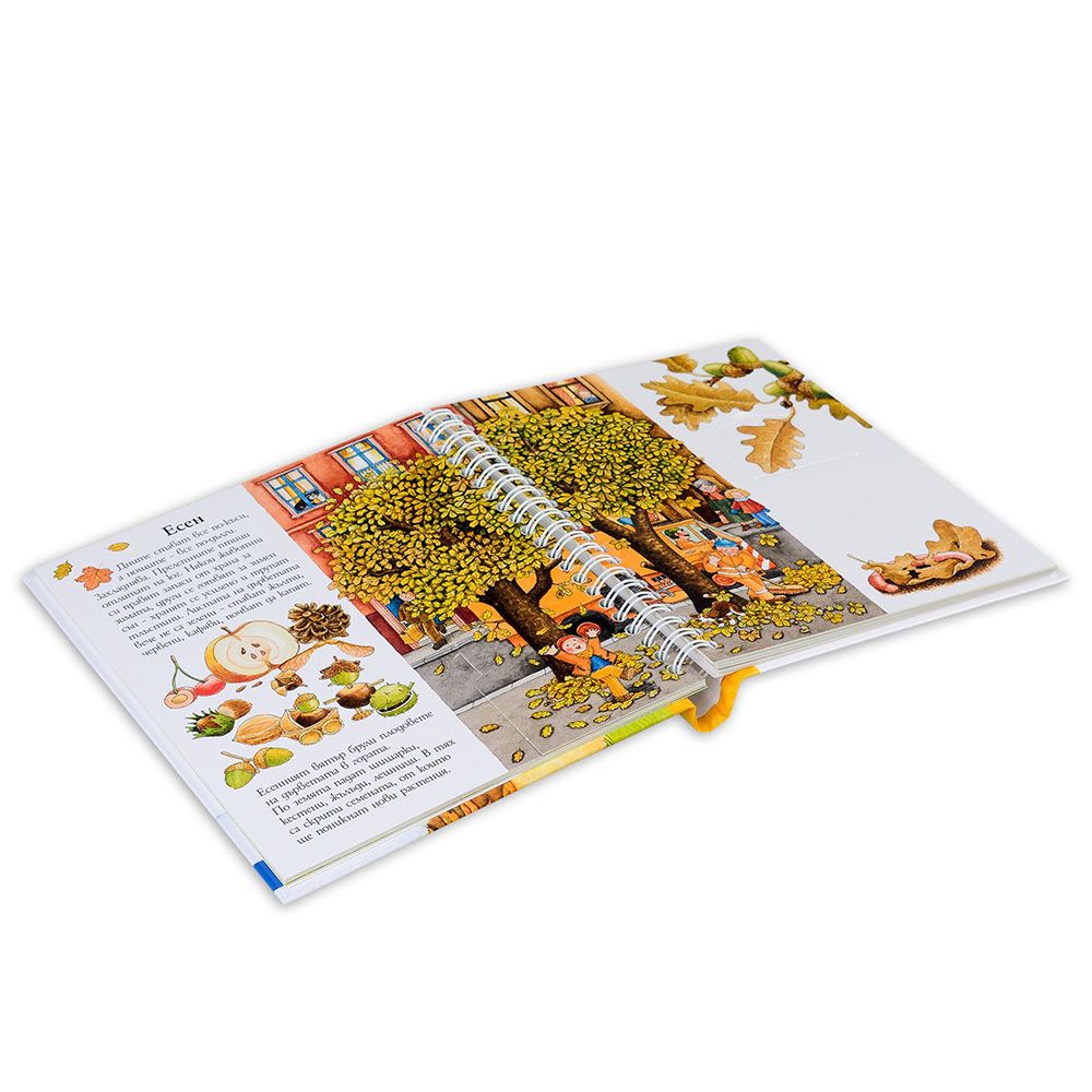 Сезоните, Енциклопедия с капачета за най-малките