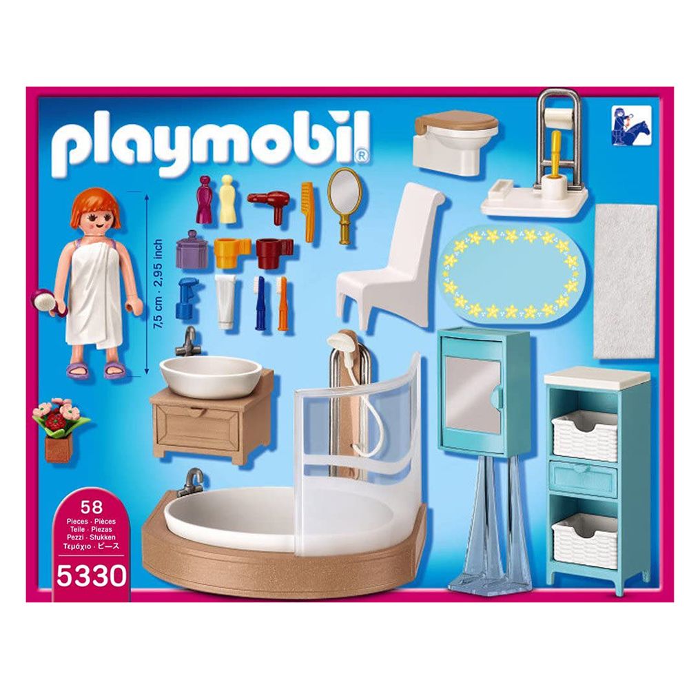 Обзавеждане за куклена къща - Баня