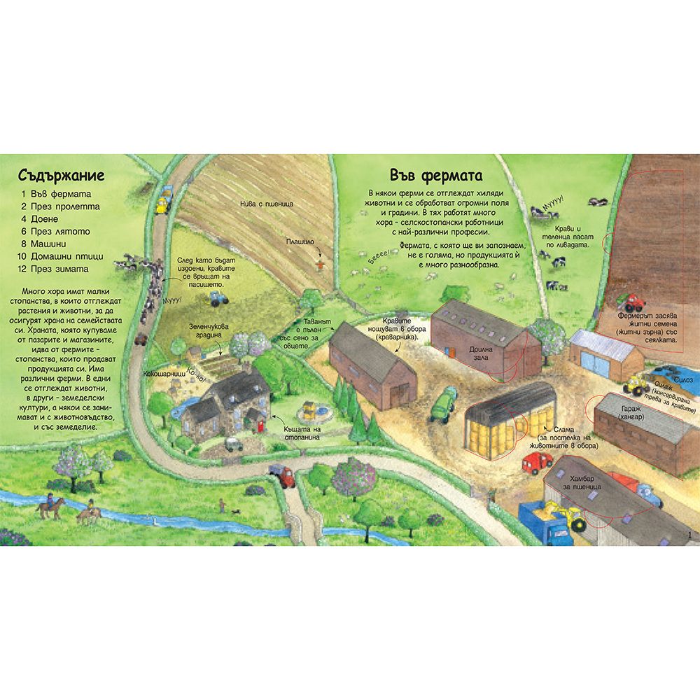 Във фермата