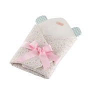 Одеяло с ушички за кукла, до 46 см