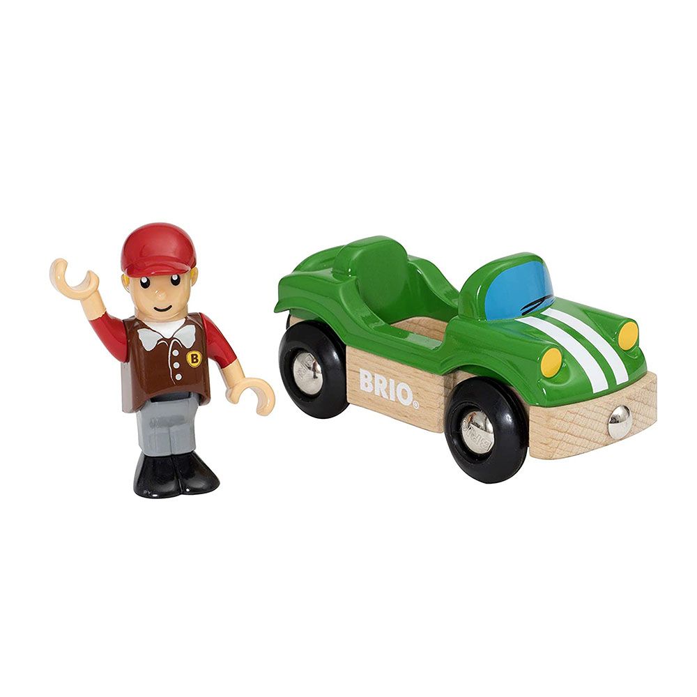 BRIO, Състезателна кола с фигурка