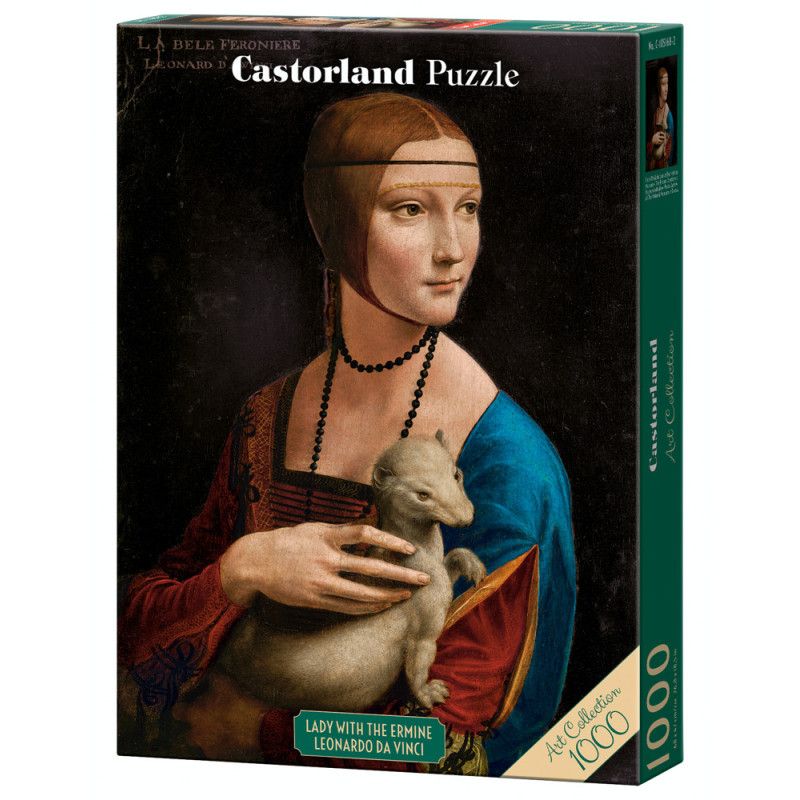 Castorland, Дамата с хермелина, пъзел 1000 части