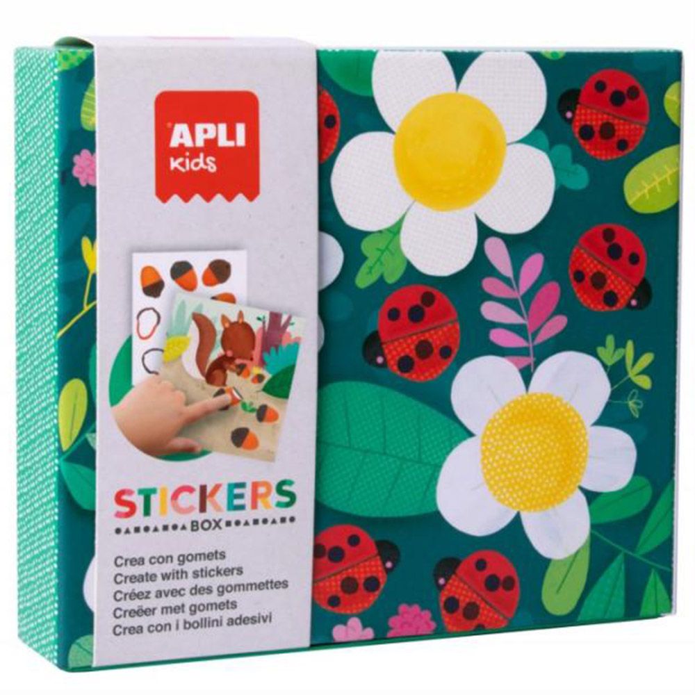 Apli kids, Дидактическа игра със стикери, Весели калинки