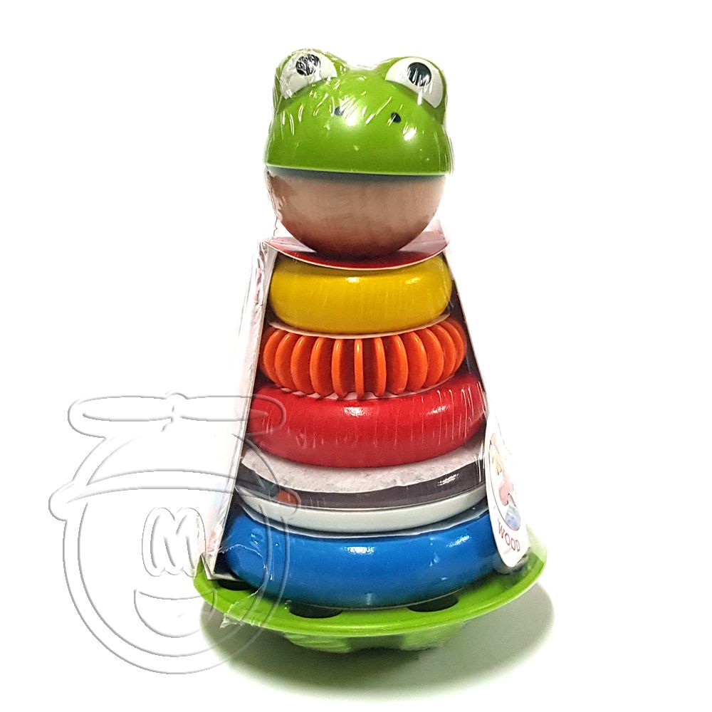 Hape, Дървена низанка, Господин Жабок