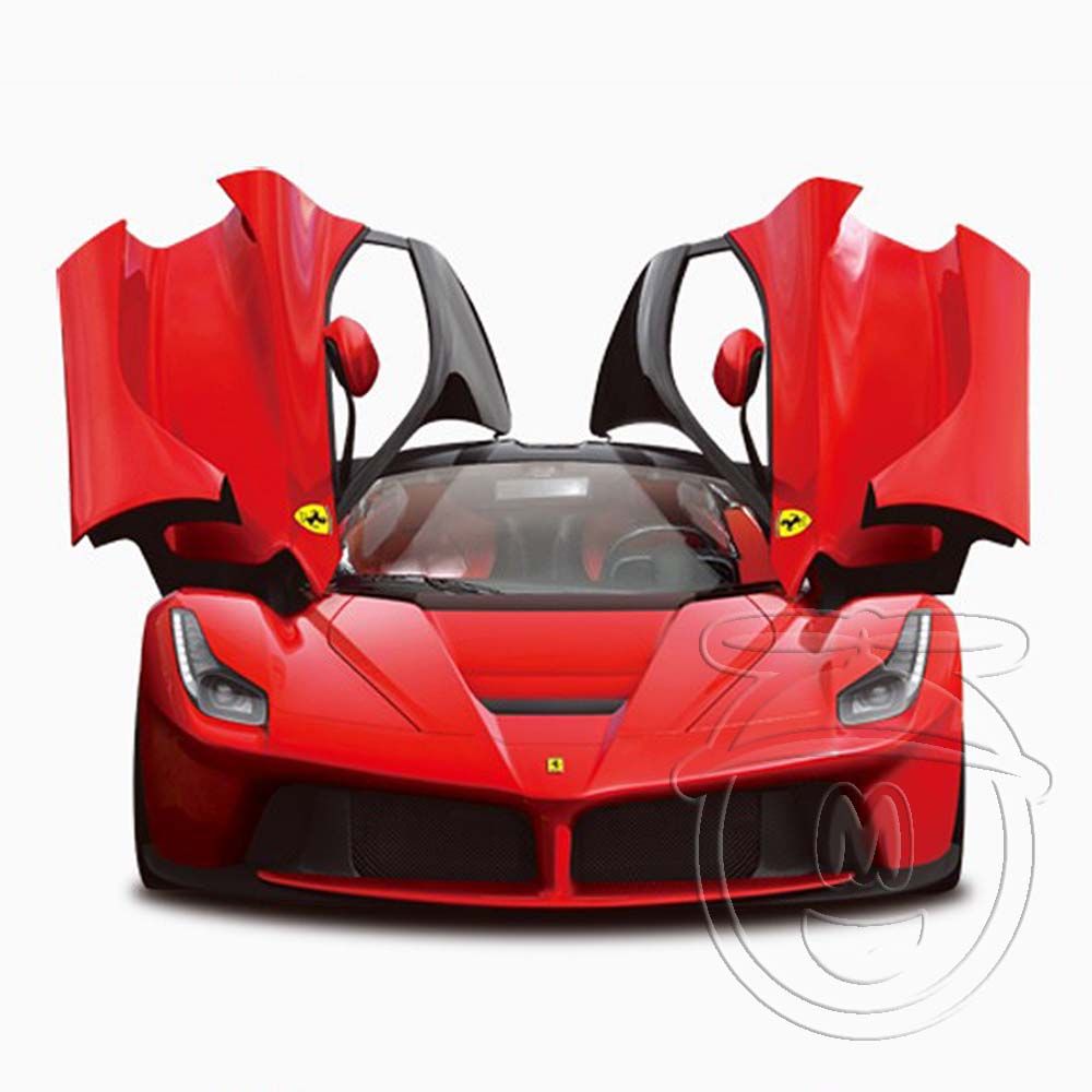 Кола с радио контрол, Ferrari LaFerrari, 1:14, с отварящи врати, червена