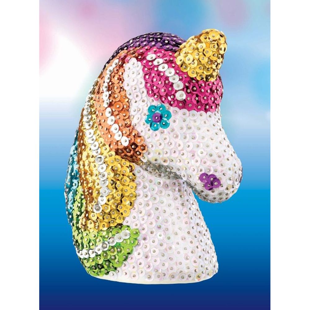 3D фигурка от пайети, Еднорог