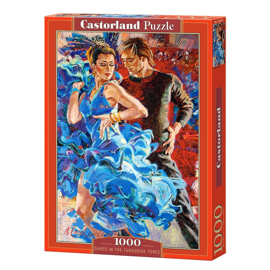 Castorland, Тюркоазен танц, пъзел 1000 части