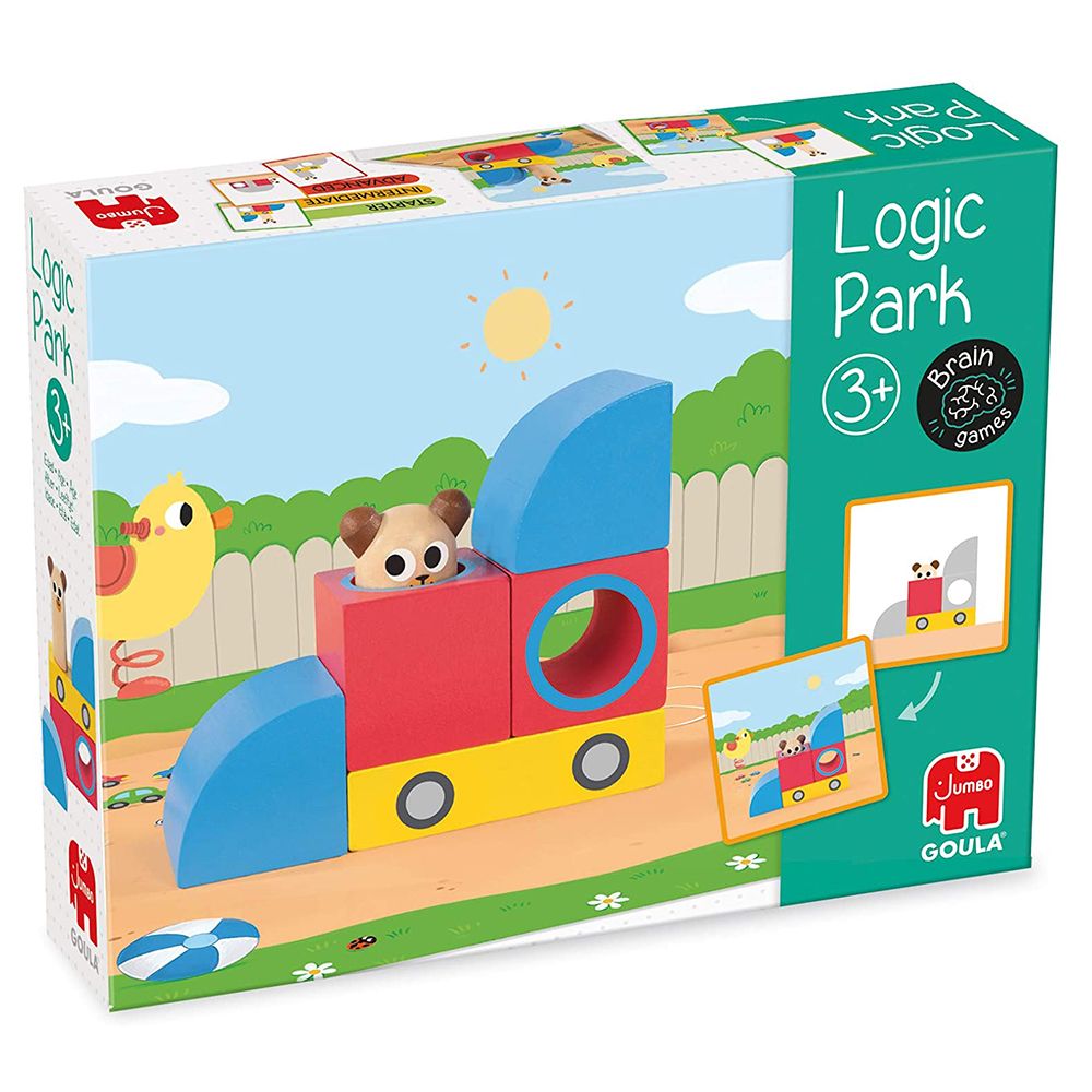 Goula, Образователна игра за ориентиране в пространството, Мечо в парка